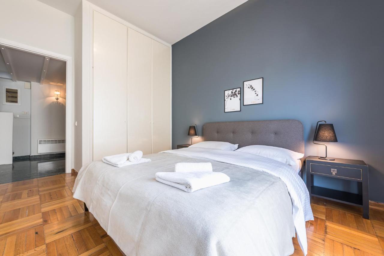 Ferienwohnung Traveler'S Dream 4 Brdm Renovated Penthouse Athen Exterior foto