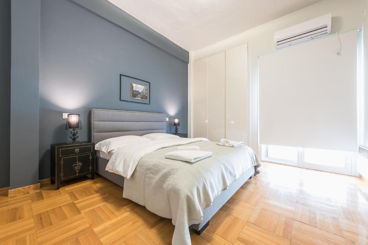 Ferienwohnung Traveler'S Dream 4 Brdm Renovated Penthouse Athen Exterior foto