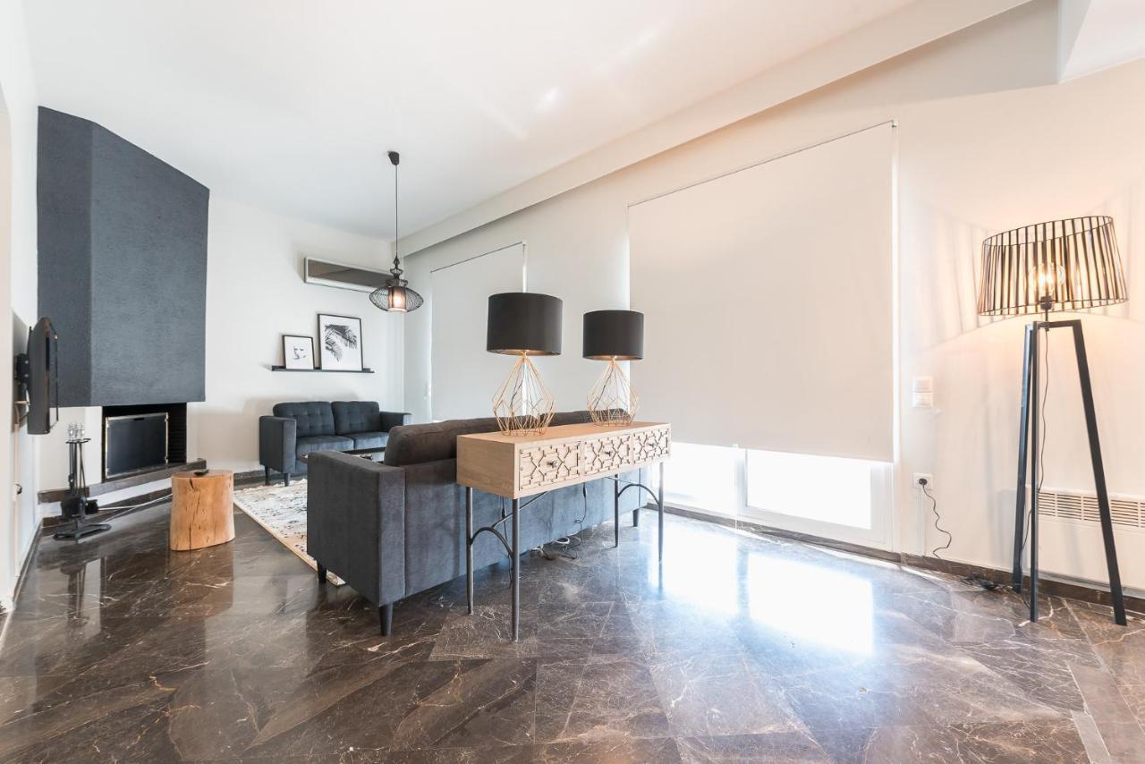Ferienwohnung Traveler'S Dream 4 Brdm Renovated Penthouse Athen Exterior foto