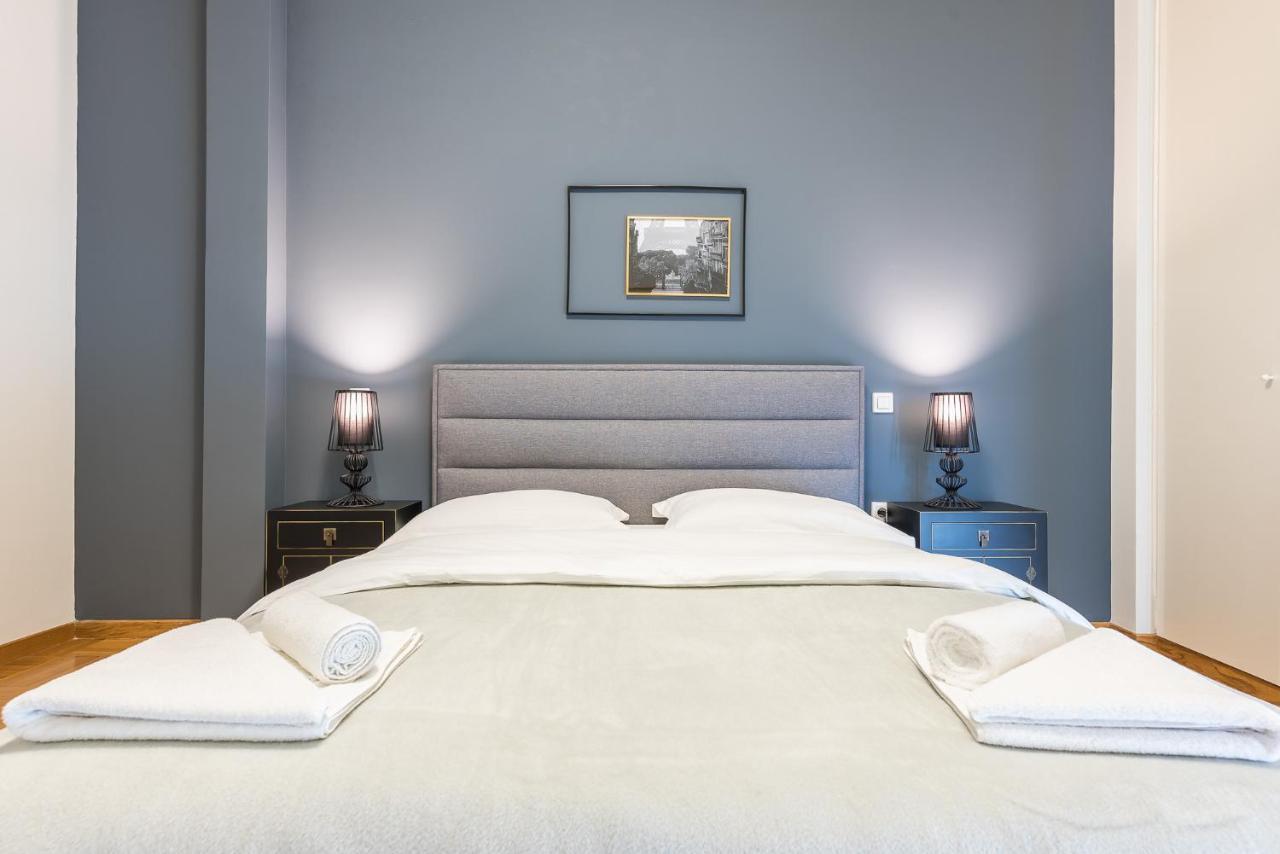 Ferienwohnung Traveler'S Dream 4 Brdm Renovated Penthouse Athen Exterior foto