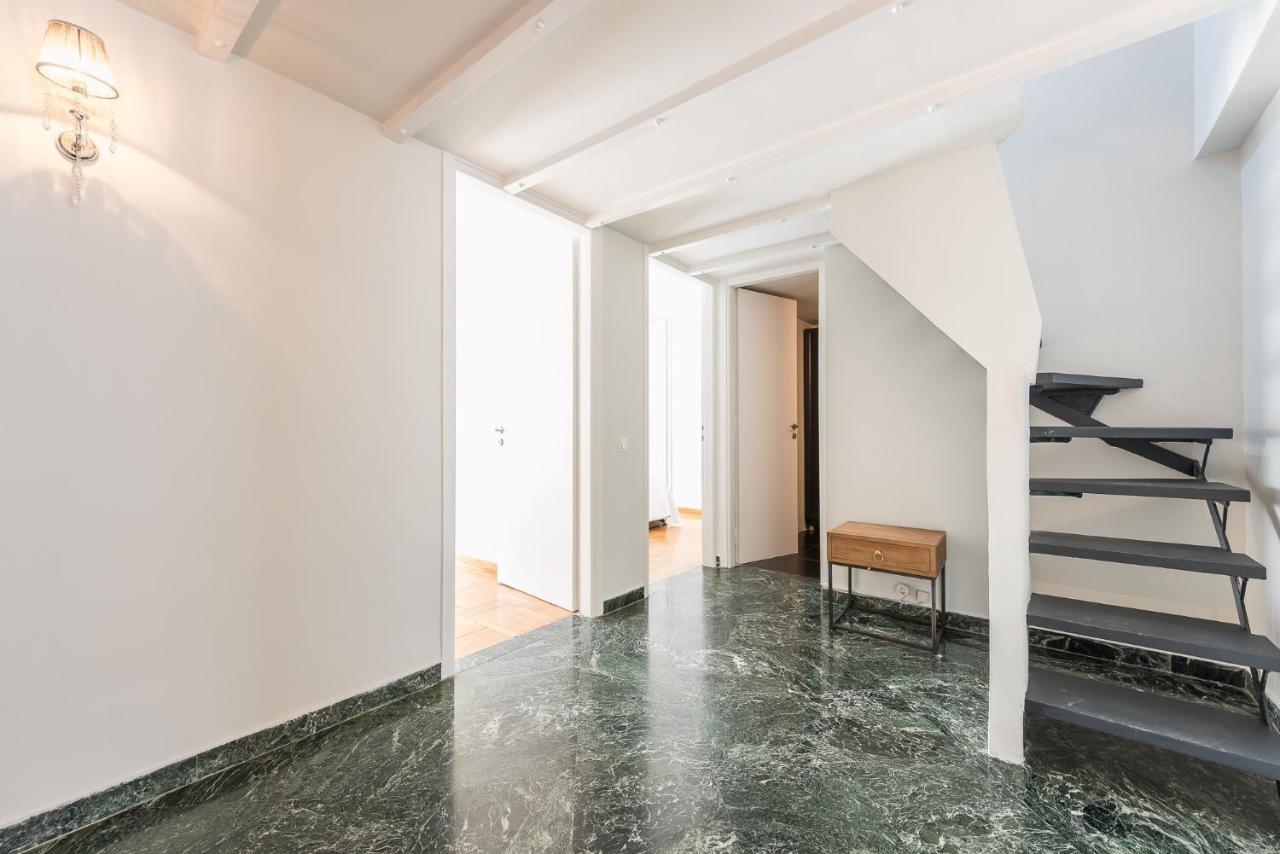 Ferienwohnung Traveler'S Dream 4 Brdm Renovated Penthouse Athen Exterior foto