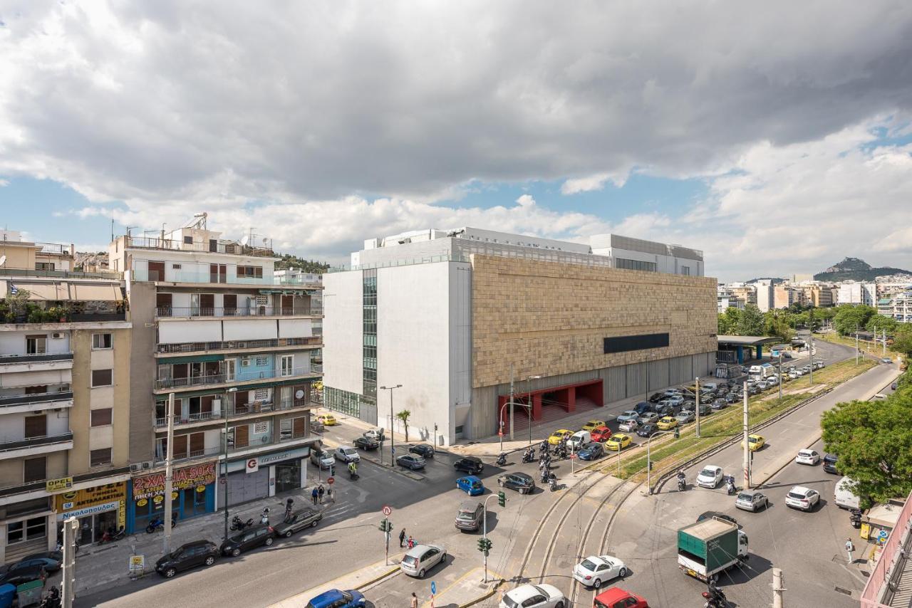 Ferienwohnung Traveler'S Dream 4 Brdm Renovated Penthouse Athen Exterior foto